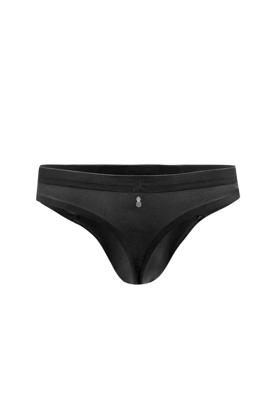 Premium Modal Seamless Everyday Thong - Black