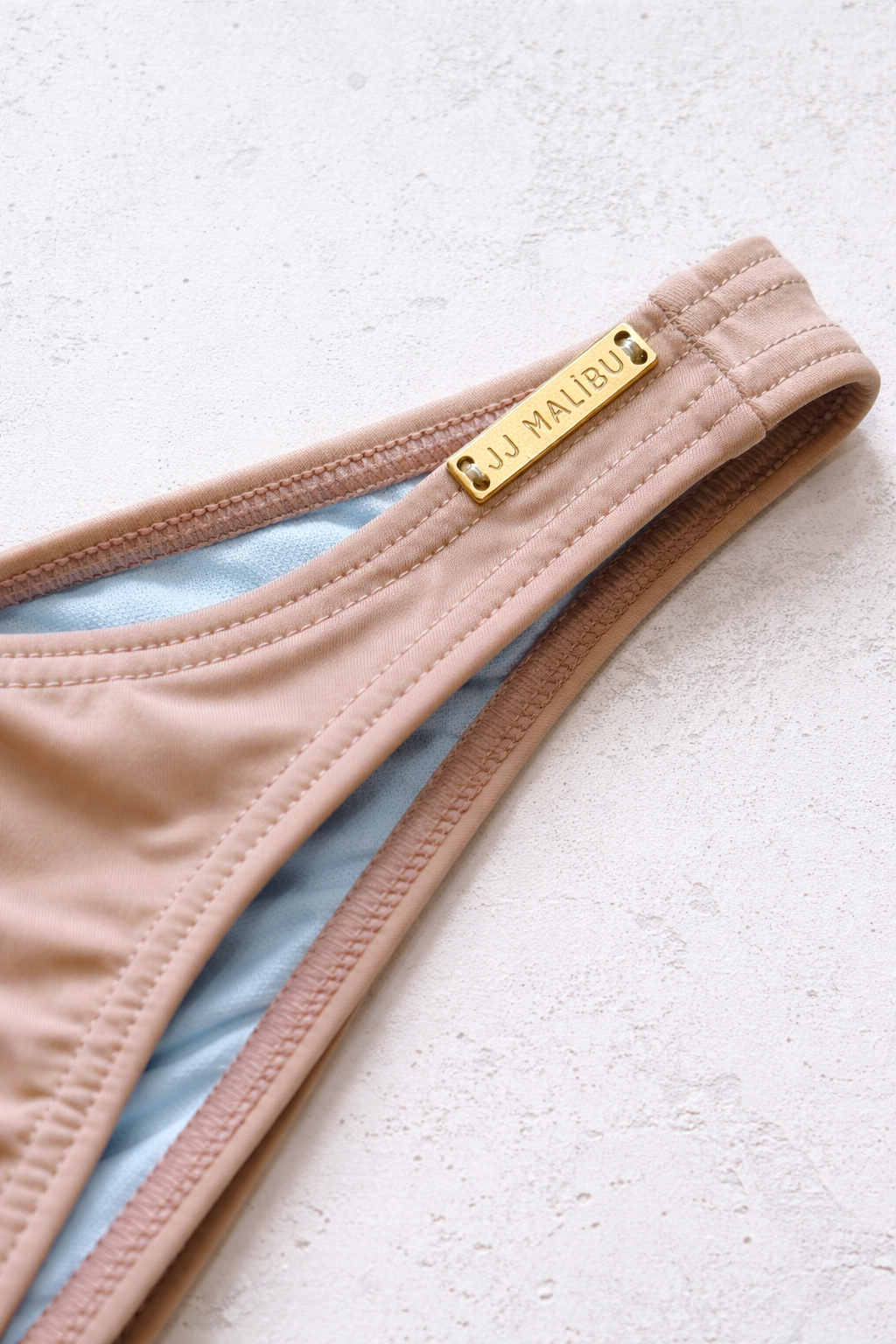 Classic Scrunch-Butt Swim Briefs - Nude Pink