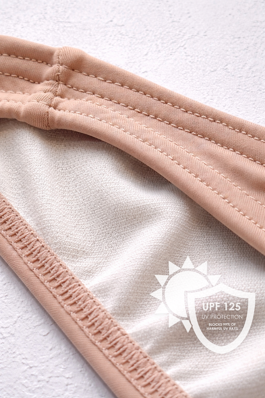 Classic Scrunch-Butt Swim Briefs - Nude Pink