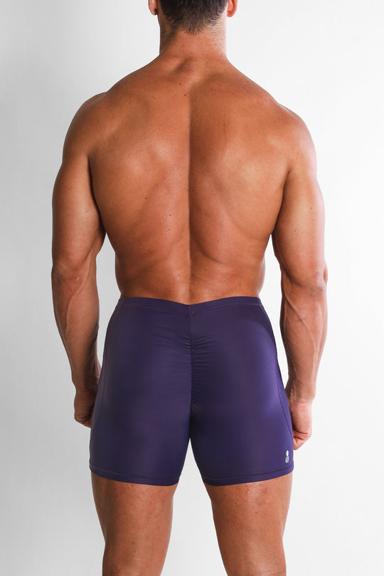 Lustrous Scrunch-Butt 6.5" Bike Shorts - Sugar Plum