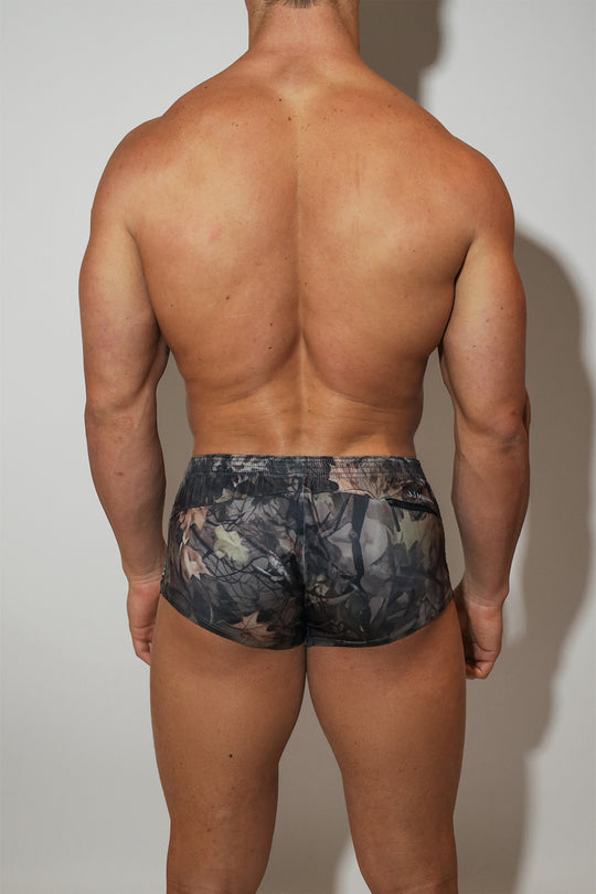 Stretch-It 2" Athletic Short Shorts - Leaf Camo