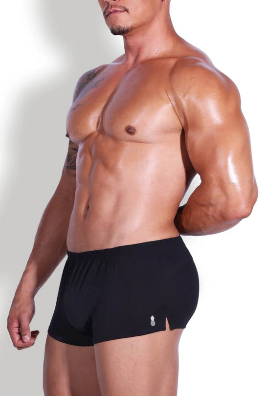 Quick-Dry Stretch-It 2" Short Shorts - Midnight Black