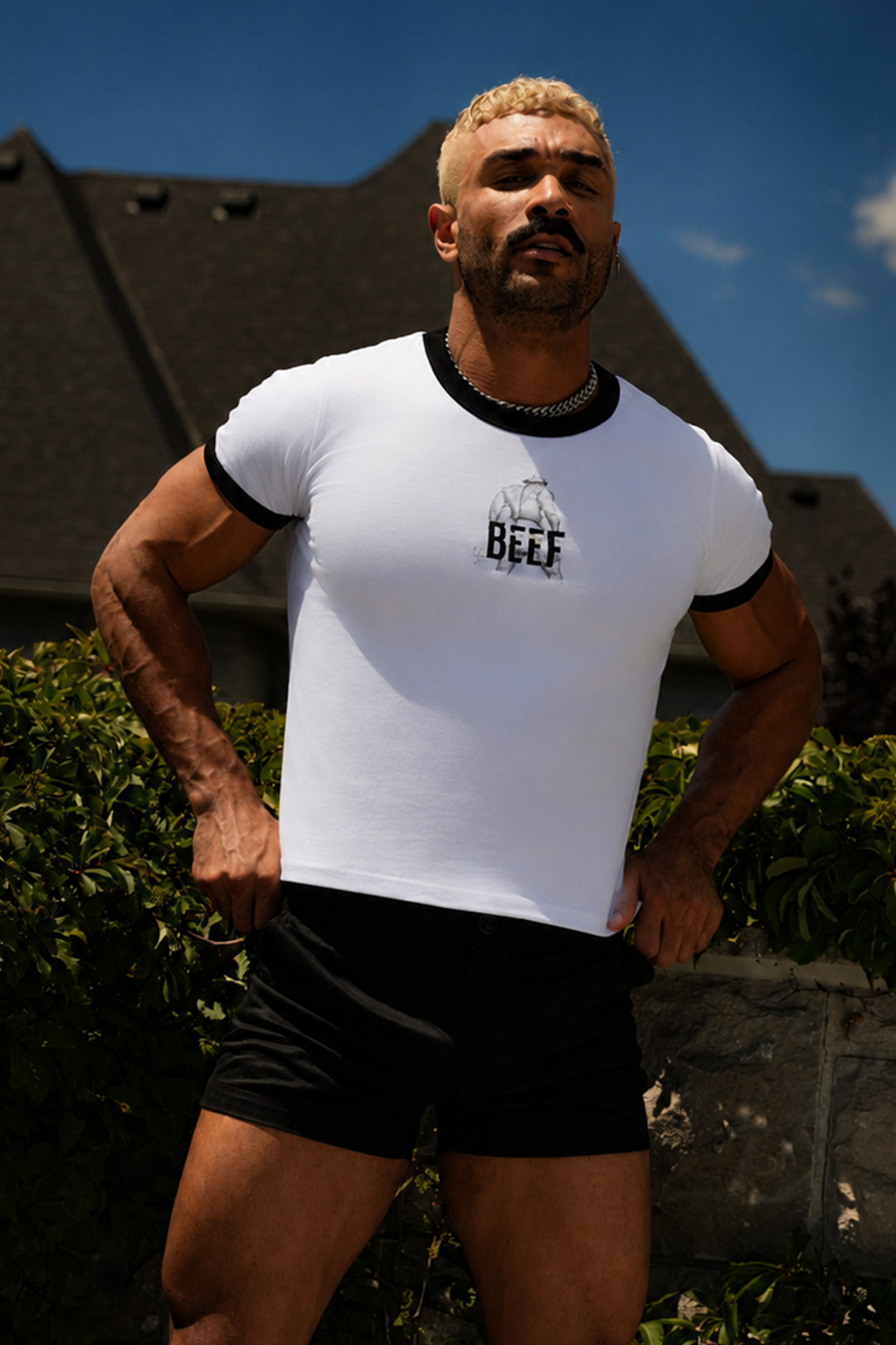 Vintage Ringer Tee - Beefcake Back