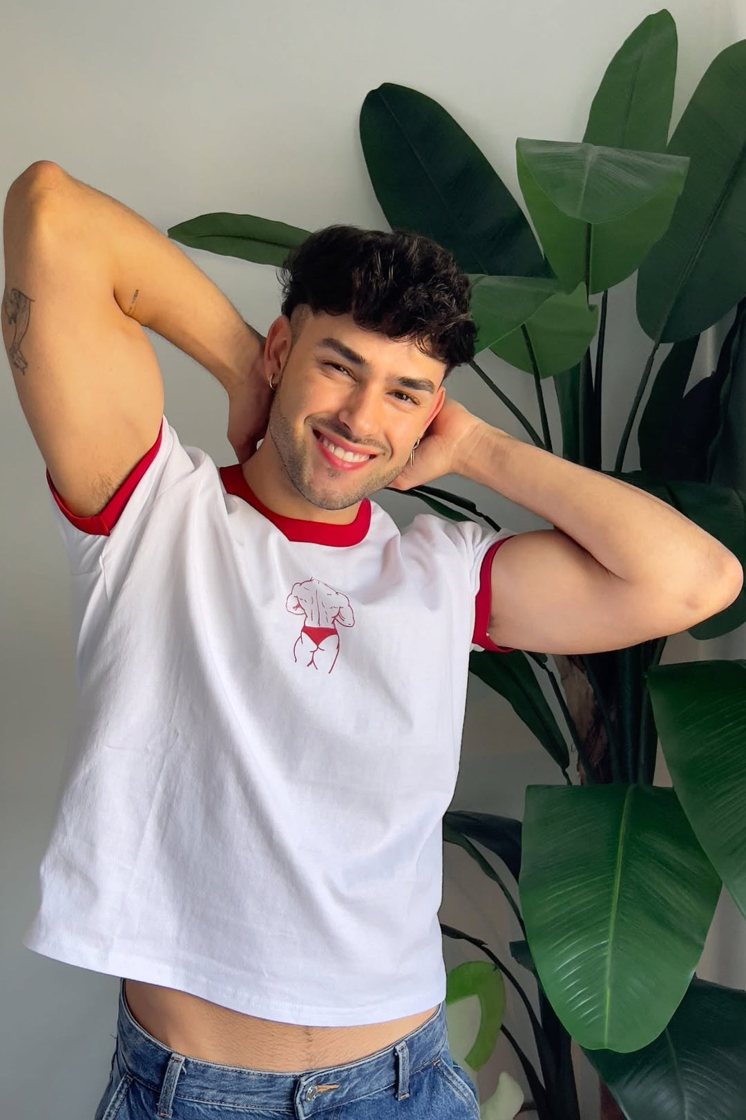 Vintage Ringer Tee - Just Back